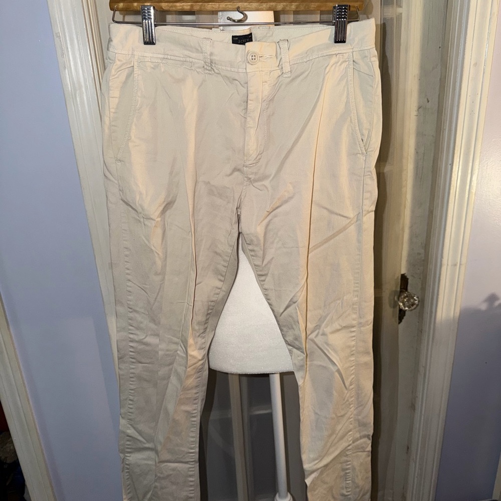 J. Crew Men's Light Tan Chinos